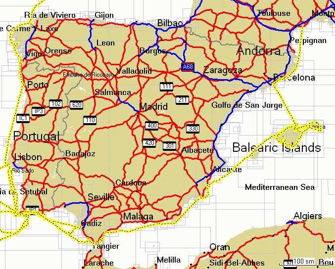 Reiseroute S&uuml;deuropa